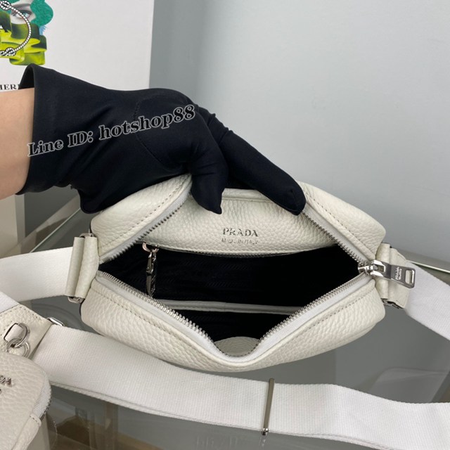 Prada專櫃新款相機斜跨包 1BH182 普拉達男女款斜背包 csp1569